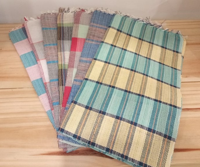 Bright colored sales hand towels